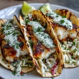 Coconut Lime Grilled Fish Tacos