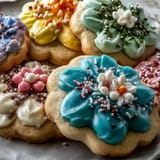 Spring Cookies Flower Shortbread