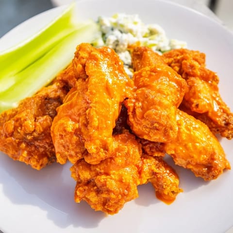 Juicy Crispy Buffalo Wings