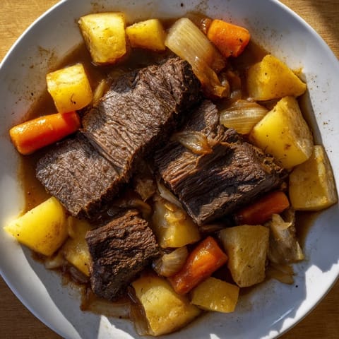 Tender Slow-Cooked Beef Dish