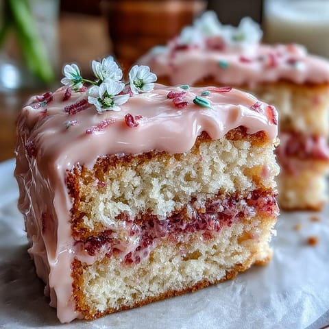 Spring Ombre Cake Pastels