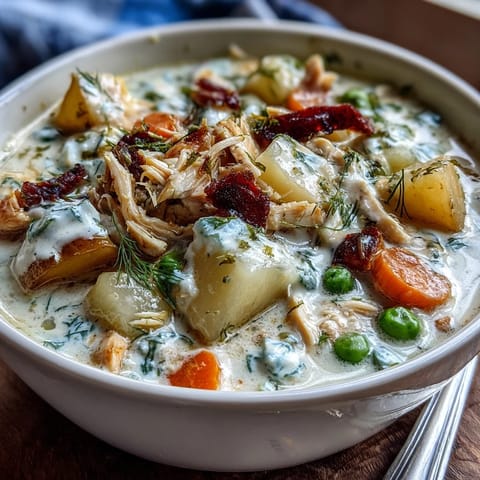 Slow Cooker Chicken Pot Pie