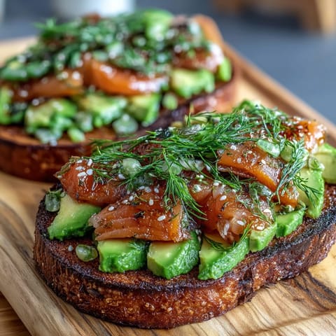 Spring Brunch Avocado Toast
