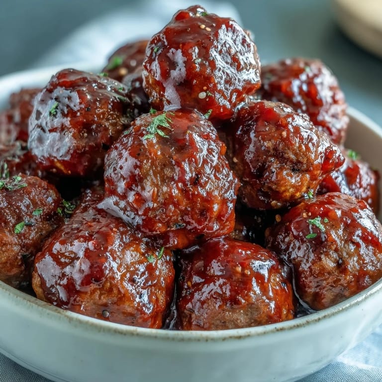 Savory Grape Jelly and Chili Sauce Meatballs served on a platter with toothpicks, an easy, crowd-pleasing appetizer.