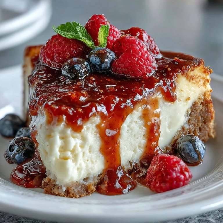 Bite-sized cheesecake bites topped with mixed berries and festive diploma picks, perfect for graduation party dessert tables.