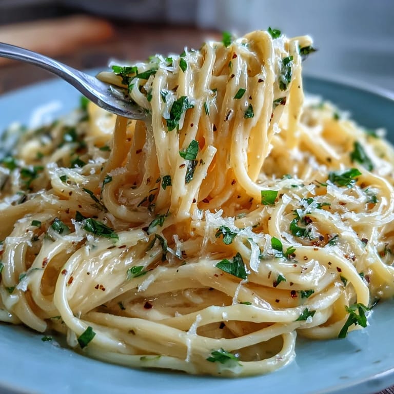 Fresh lemon butter pasta served hot with a glossy sauce, ideal for weeknight meals or light lunches.