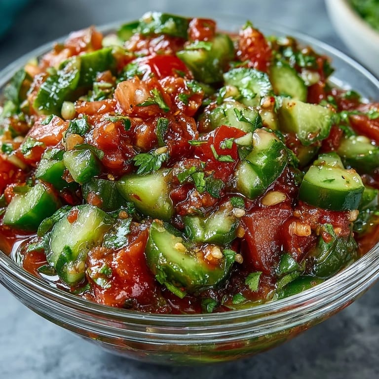 Tangy Pickle de Gallo Salsa, perfect dip for any fiesta or taco night.